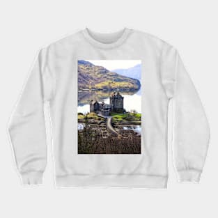 Eilean Donan Castle Portrait Crewneck Sweatshirt